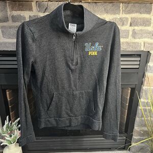 Victoria’s Secret PINK UCLA Quarter Zip Size Extra Small